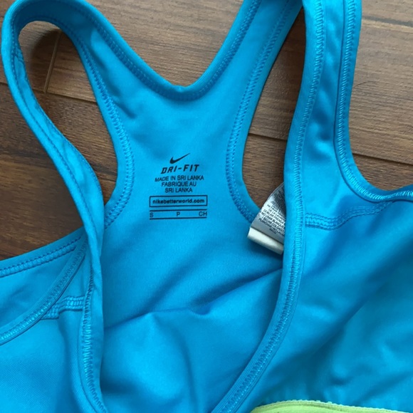 Nike blue and green sports bra - Picture 2 of 2